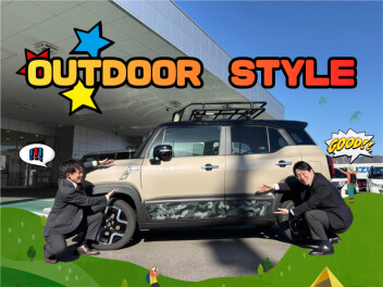 新型クロスビー　アウトドアスタイル✨